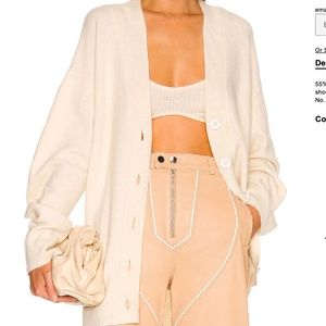 SOLD OUT Camila Coelho Trista Oversized Cardigan in Cream